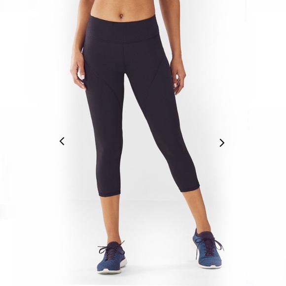 Fabletics Pants - NWOT Fabletics Cropped Mesh Leggings
